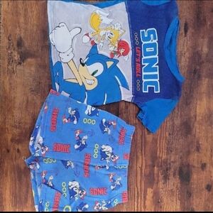 Sonic the Hedgehog Blue Pajama Set